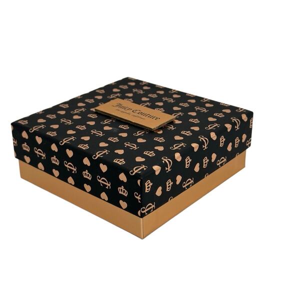 Juicy Couture Gold & Pink Bracelet & Earrings Set- NIB! - Picture 4 of 5